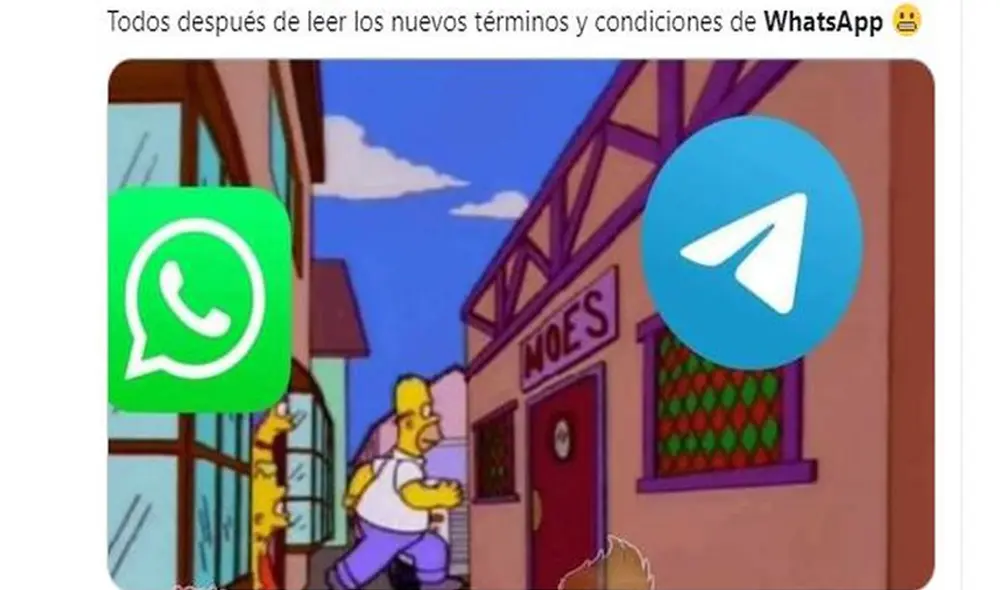 Muchos usuarios están buscando alternativas a WhatsApp. Foto: captura de Twitter