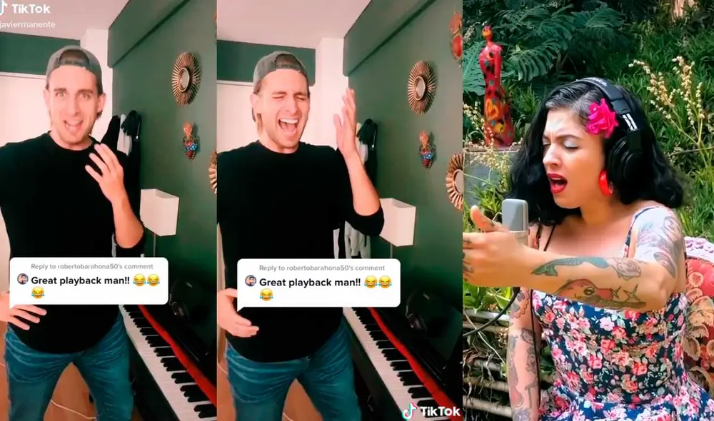 El muchacho dejó sorprendidos a miles debido a su gran talento vocal para el canto. Foto: captura de TikTok/@javiermanente El muchacho dejó sorprendidos a miles debido a su gran talento vocal para el canto. Foto: captura de TikTok/@javiermanente