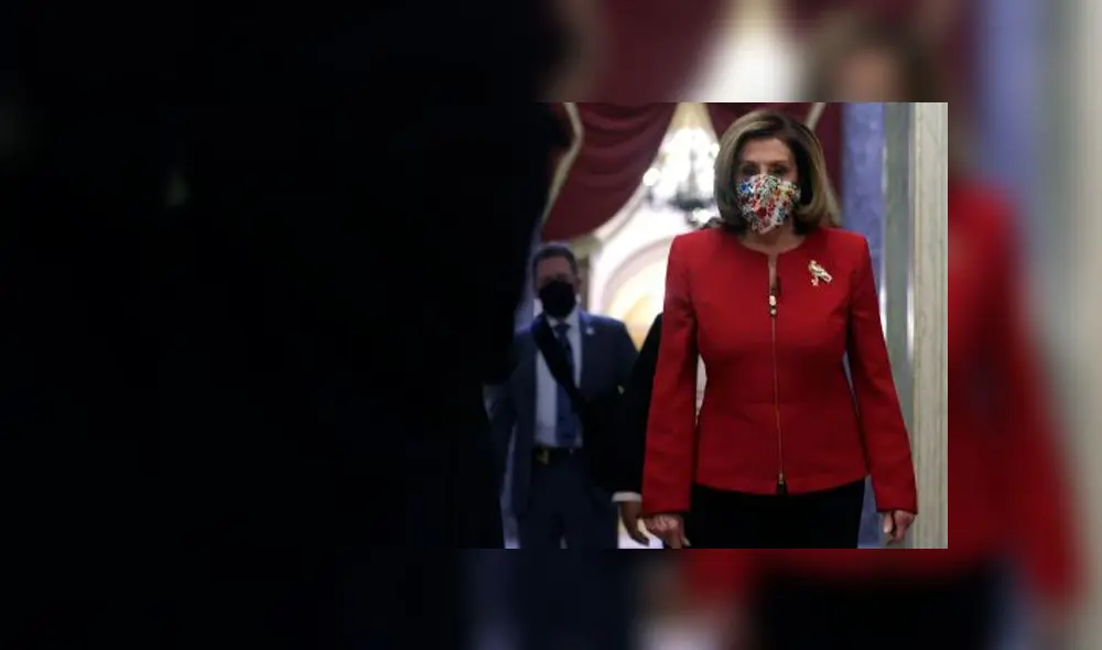 Nancy Pelosi, jefa de la Cámara de Representantes de los Estados Unidos. Foto: AFP