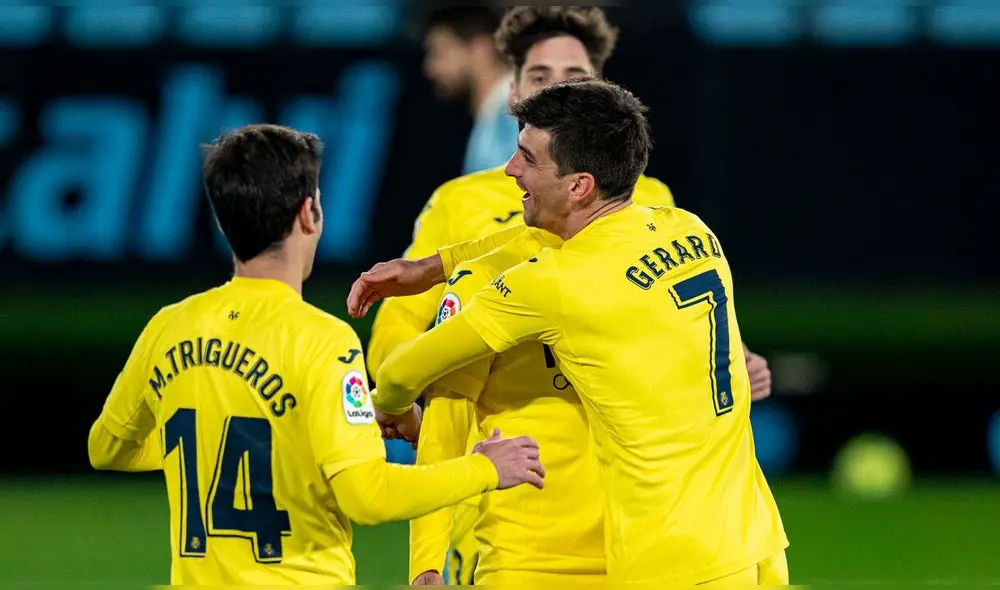 Villarreal le metió cuatro goles en un tiempo a Celta de Vigo. Foto: Twitter/@VillarrealCF Villarreal le metió cuatro goles en un tiempo a Celta de Vigo. Foto: Twitter/@VillarrealCF