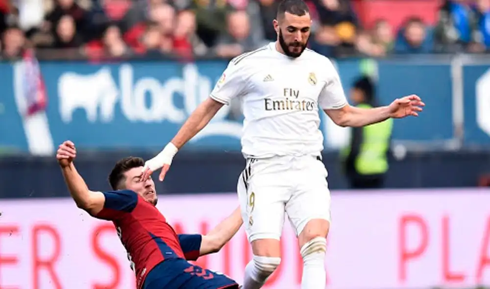 Real Madrid visita al Osasuna en El Sadar por la jornada 18 de LaLiga. Foto: EFE Real Madrid visita al Osasuna en El Sadar por la jornada 18 de LaLiga. Foto: EFE