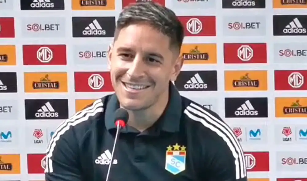 Alejandro Hohberg firmó por dos años con Sporting Cristal. En 2020 quedó subcampeón con Universitario. Captura Sporting Cristal/YouTube