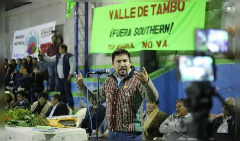Gobernador de Arequipa se pronunció sobre el caso Tía María. Foto: Elmer Cáceres / Facebook Gobernador de Arequipa se pronunció sobre el caso Tía María. Foto: Elmer Cáceres / Facebook