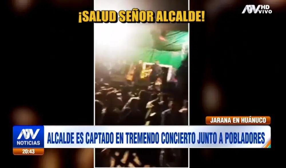 Casi nadie usaba mascarilla y no respetaban la distancia social. Foto: captura de ATV Noticias Casi nadie usaba mascarilla y no respetaban la distancia social. Foto: captura de ATV Noticias