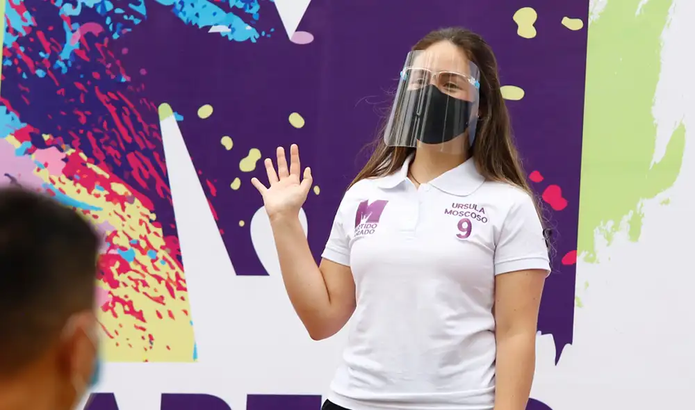 Úrsula Moscoso postula al Parlamento por el Partido Morado. Foto: La República