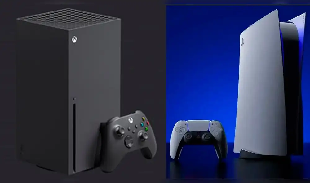 Xbox Series X y PS5 son las consolas de que compiten en la actual generación de la industria. Foto: composición La República