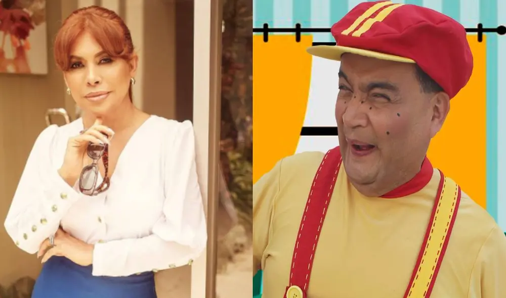 El actor cómico no quiso renovar con Latina. Foto: composición Magaly Medina/Instagram, Jorge Benavides/Facebook