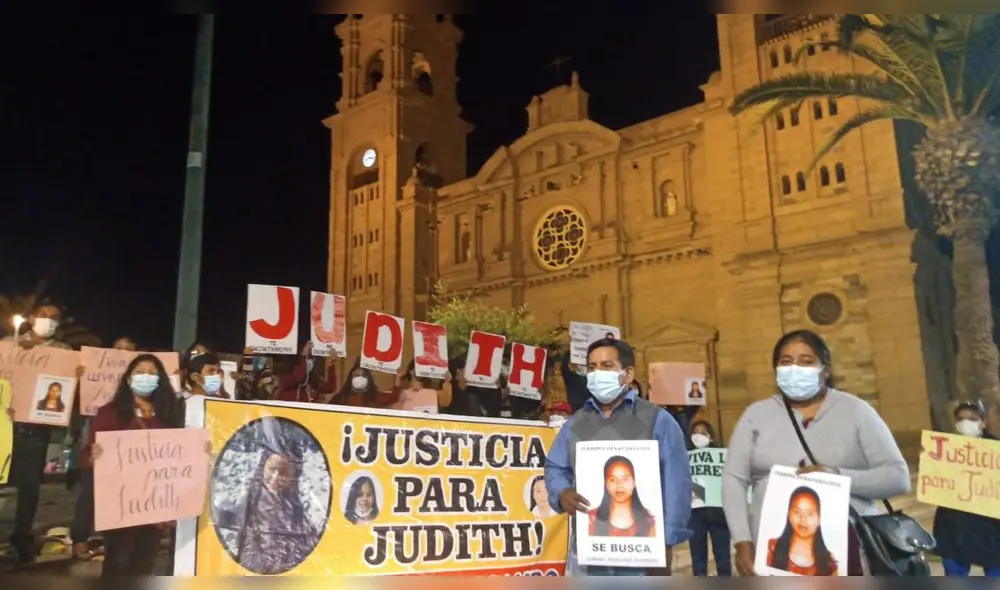 Familiares realizan vigilias y marchas para ubicar a joven desaparecida en Tacna. Foto: La República