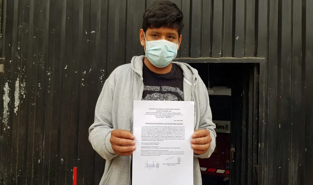 Agraviado pide que la Municipalidad le reponga su herramienta de trabajo. Foto: Deysi Portuguez / URPI-GLR