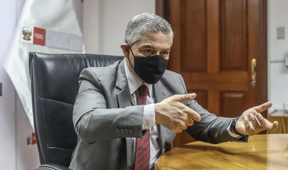 Elice asumió el cargo de ministro del Interior el último 7 de diciembre. Foto: Aldair Mejía/La República