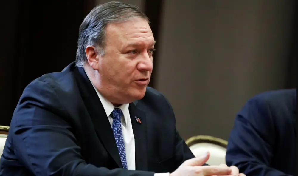 Pompeo señaló que "silenciar el discurso es peligroso". Foto: EFE Pompeo señaló que "silenciar el discurso es peligroso". Foto: EFE