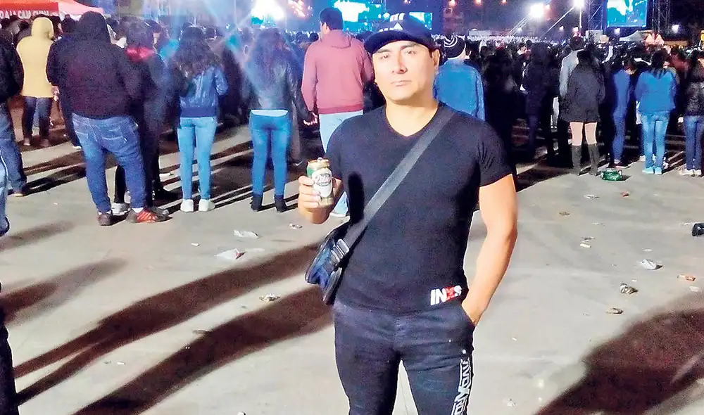 Él es. David Flores tenía 35 años y era agente de seguridad. Foto: difusión Él es. David Flores tenía 35 años y era agente de seguridad. Foto: difusión