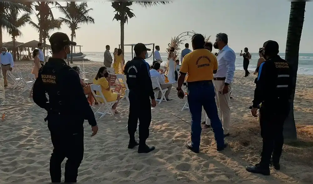 Muchos de los presentes no llevaban puesta la mascarilla. Foto: difusión Muchos de los presentes no llevaban puesta la mascarilla. Foto: difusión