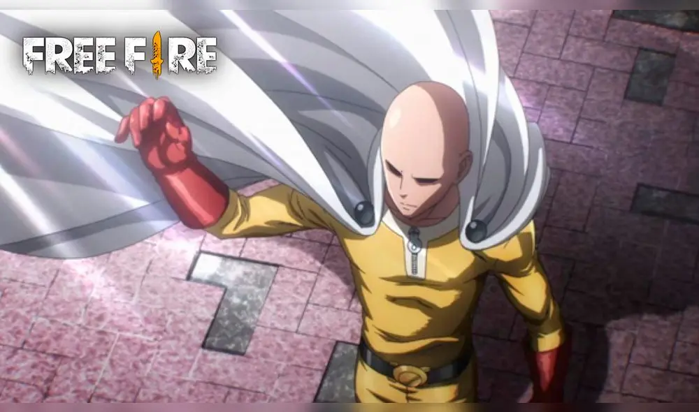 El evento de Free Fire x One Punch estará activo hasta el 23 de enero. Foto captura: YouTube - composición La República