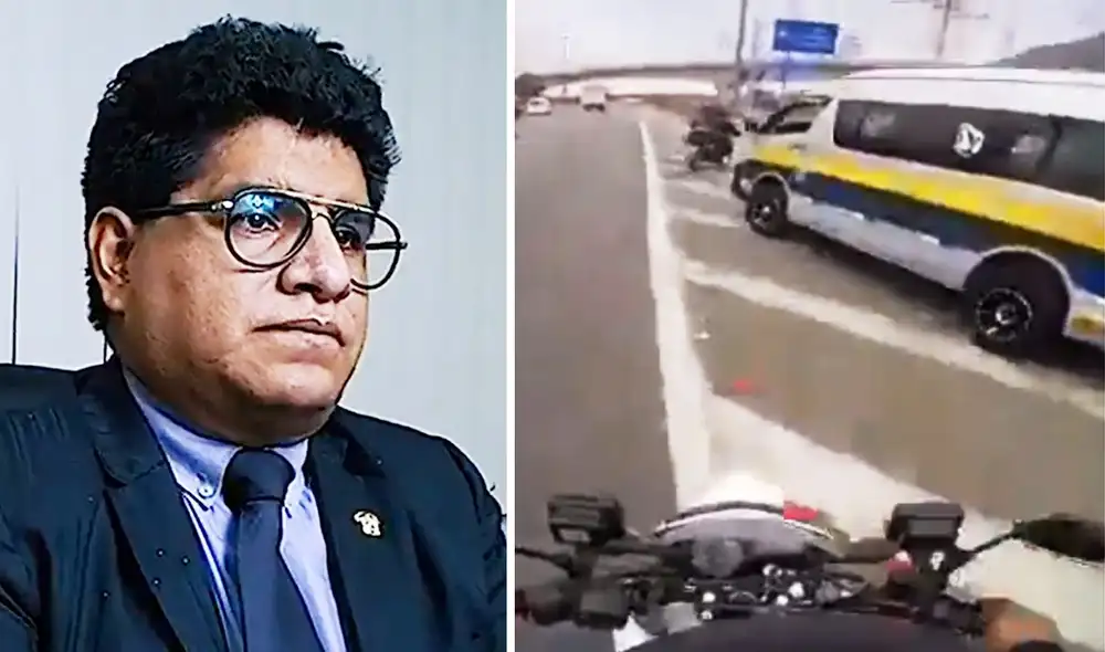 Luis Simeón Hurtado es el autor del proyecto que busca extender permiso de combis por 10 años más. Foto: composición/captura