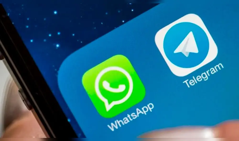 WhatsApp y Telegram son dos de las apps de mensajería instantánea más populares de la actualidad. Foto: Imneuquen