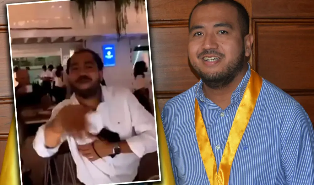 Oscar Chang Ríos, regidor de Miraflores, es captado bailando en plena pandemia. Foto: composición - La República Oscar Chang Ríos, regidor de Miraflores, es captado bailando en plena pandemia. Foto: composición - La República