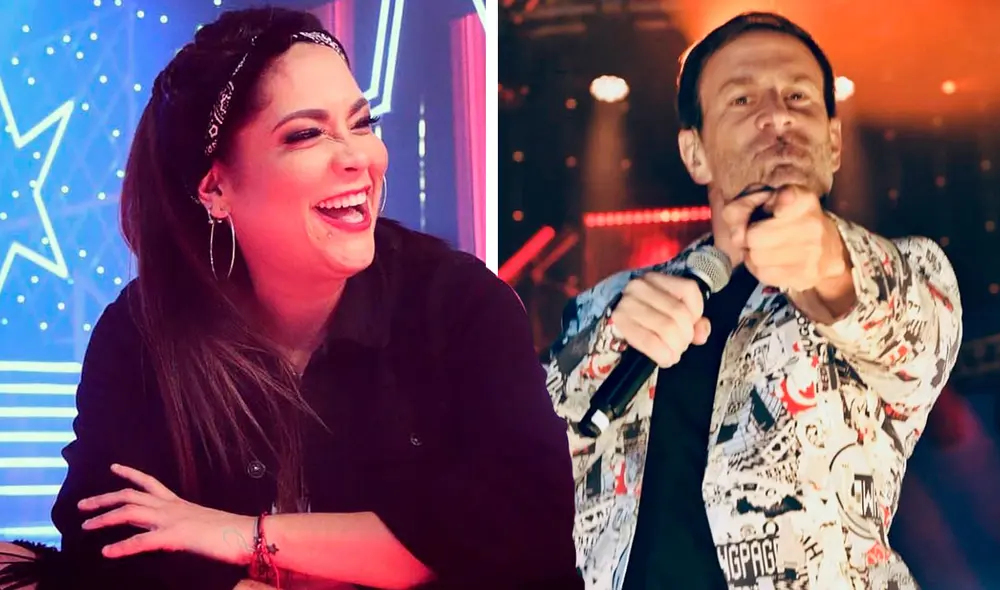 Katia Palma compartió una divertida imagen junto a Mauri Stern. Foto: composición Katia Palma, Mauri Stern / Instagram