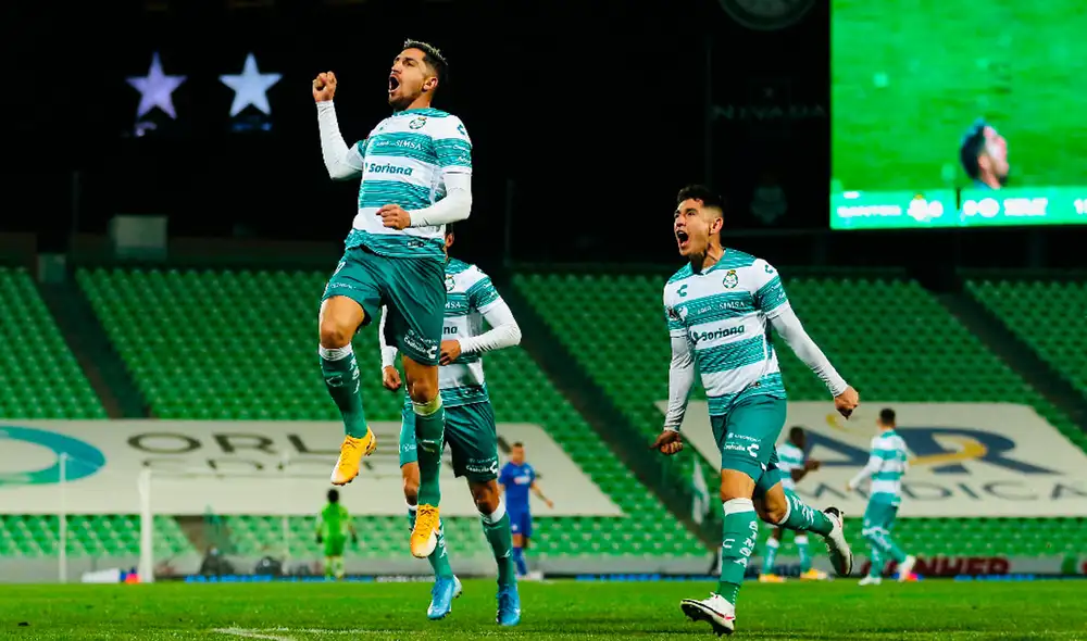 Santos Laguna sus primeros tres puntos jugando en casa. Foto: Santos/Twitter Santos Laguna sus primeros tres puntos jugando en casa. Foto: Santos/Twitter