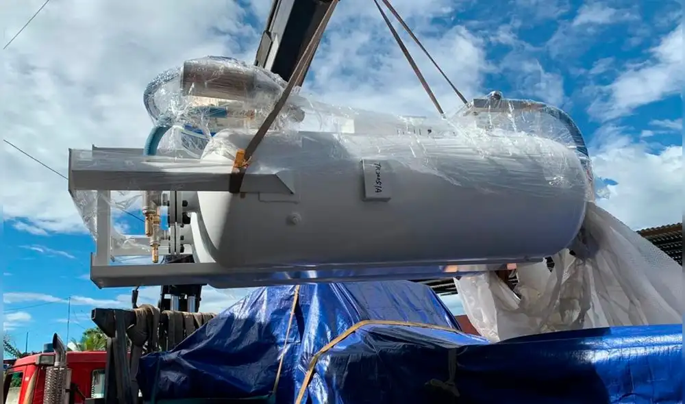 Planta de oxígeno generará 20 metros cúbicos por hora de este vital insumo. Foto: Andina.