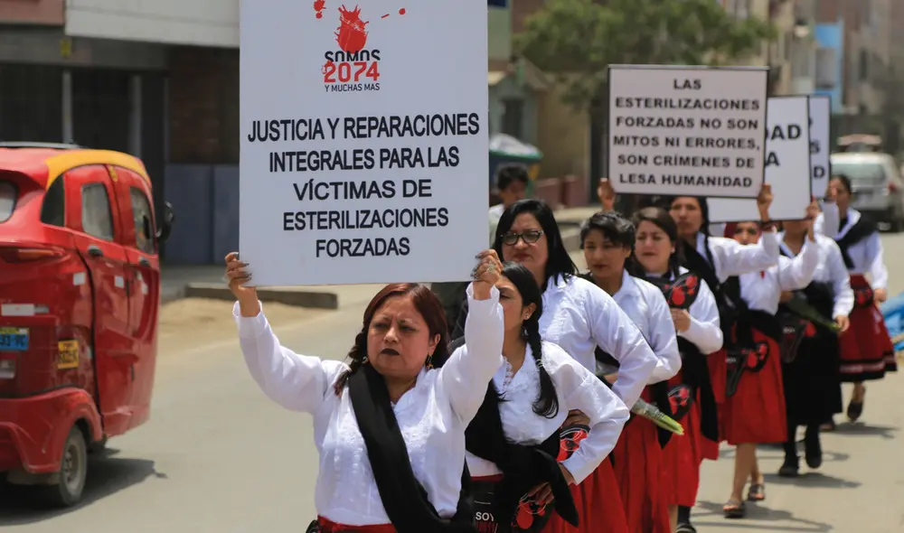 Cientos de mujeres afectadas vienen reclamando justicia por su caso desde hace más de 20 años. Foto: difusión