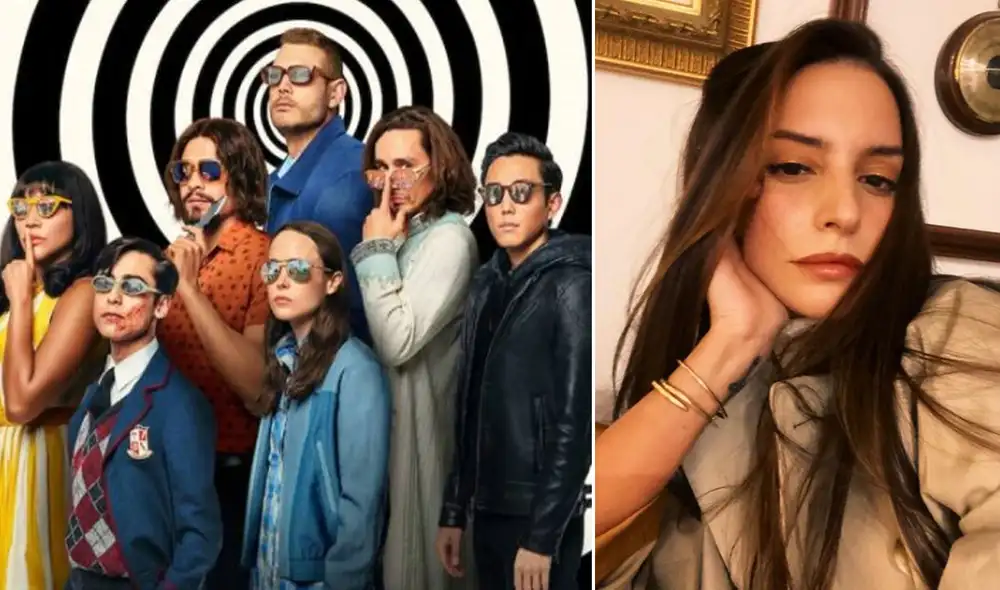 Conoce los nuevos detalles de The umbrella academy 3. Foto: composición/Netflix/Génesis Rodríguez/Twitter