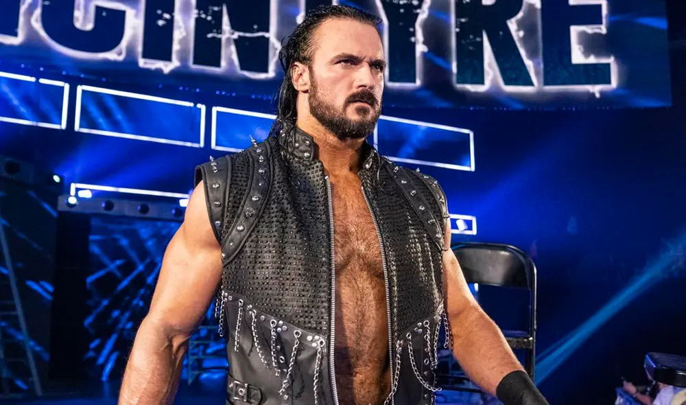 WWE informó que Drew McIntyre dio positivo en COVID-19. Foto: WWE