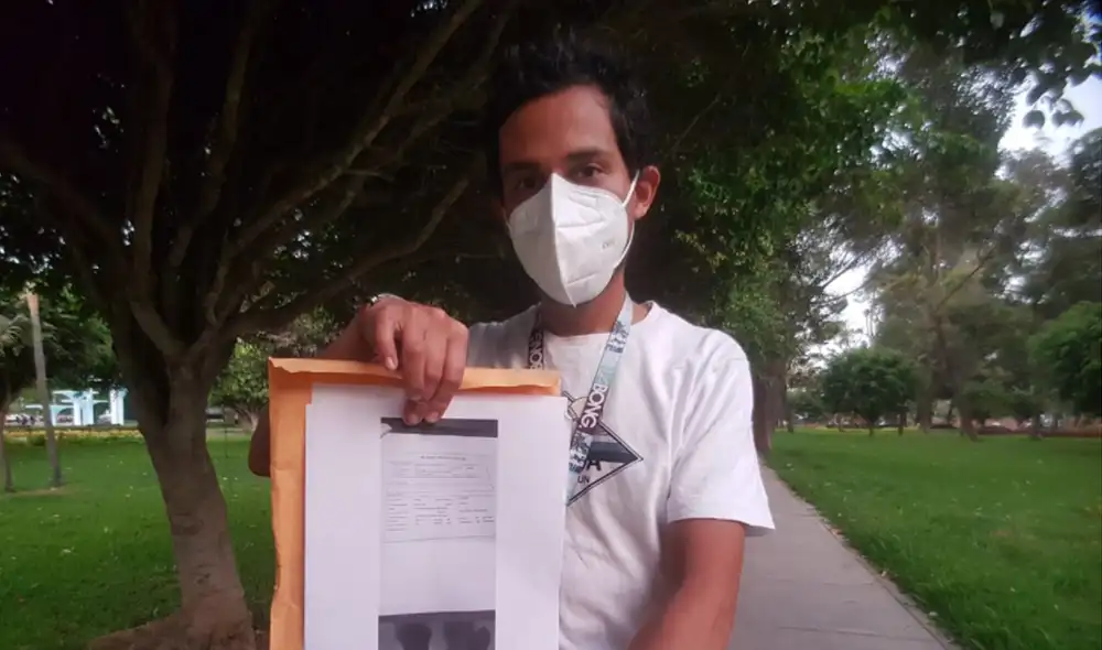 Exige justicia. Agraviado ha presentado una denuncia contra el secretario y los jueces de la Sala Liquidadora de Huancayo. Foto: Grace Mora / URPI - GLR