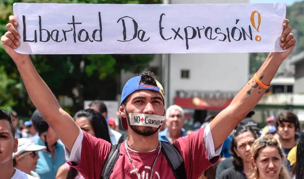 La SIP va a persistir con su “denuncia ante los organismos intergubernamentales y gobiernos democráticos de la región”. Foto: AFP