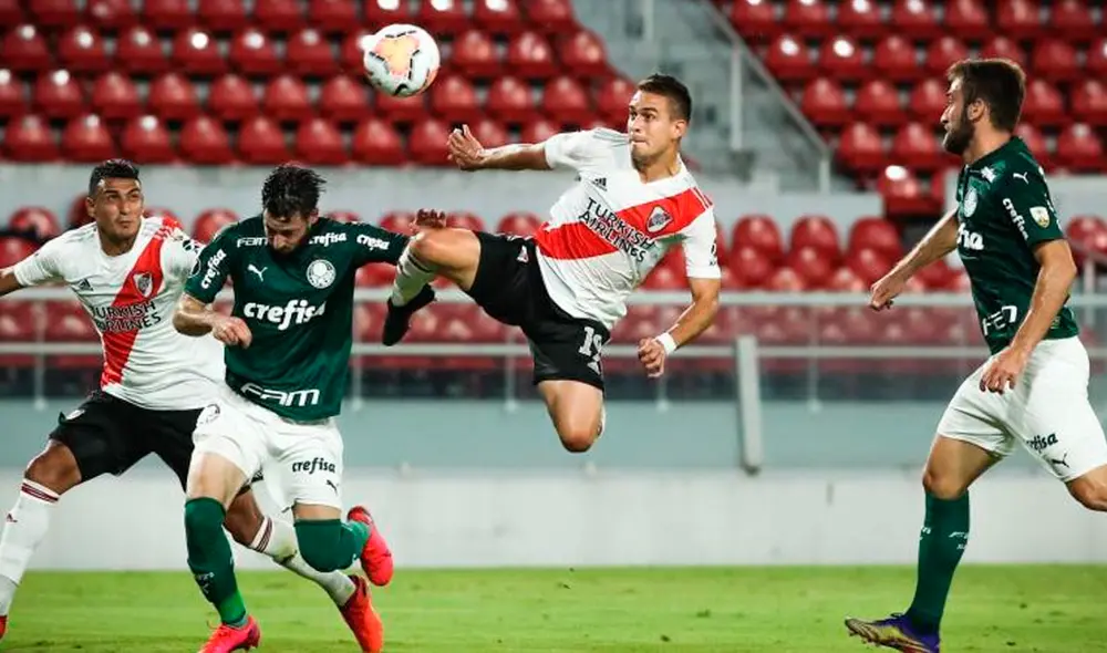 River Plate perdió 3-0 en la primera semifinal contra Palmeiras por la Copa Libertadores 2020. Foto: EFE River Plate perdió 3-0 en la primera semifinal contra Palmeiras por la Copa Libertadores 2020. Foto: EFE
