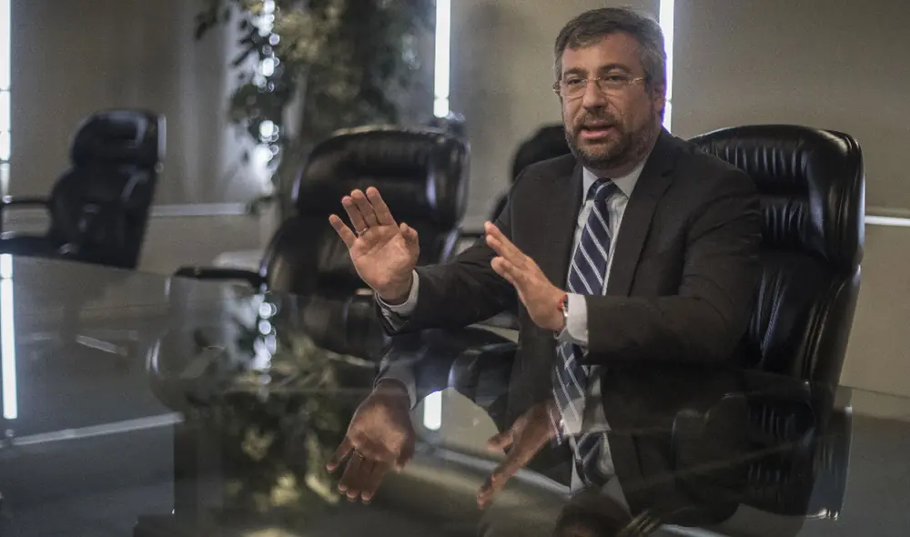 Corvetto es el actual jefe de la ONPE. Foto: Aldair Mejía/La República