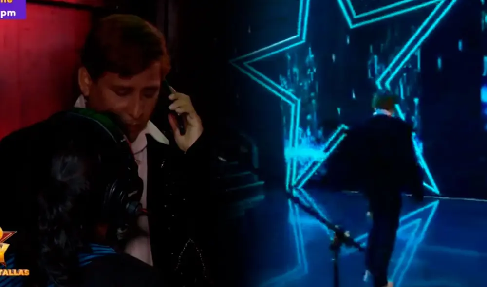 El cantante sorprendió al jurado porque fue un hecho nunca antes visto en el programa. Foto: captura Latina