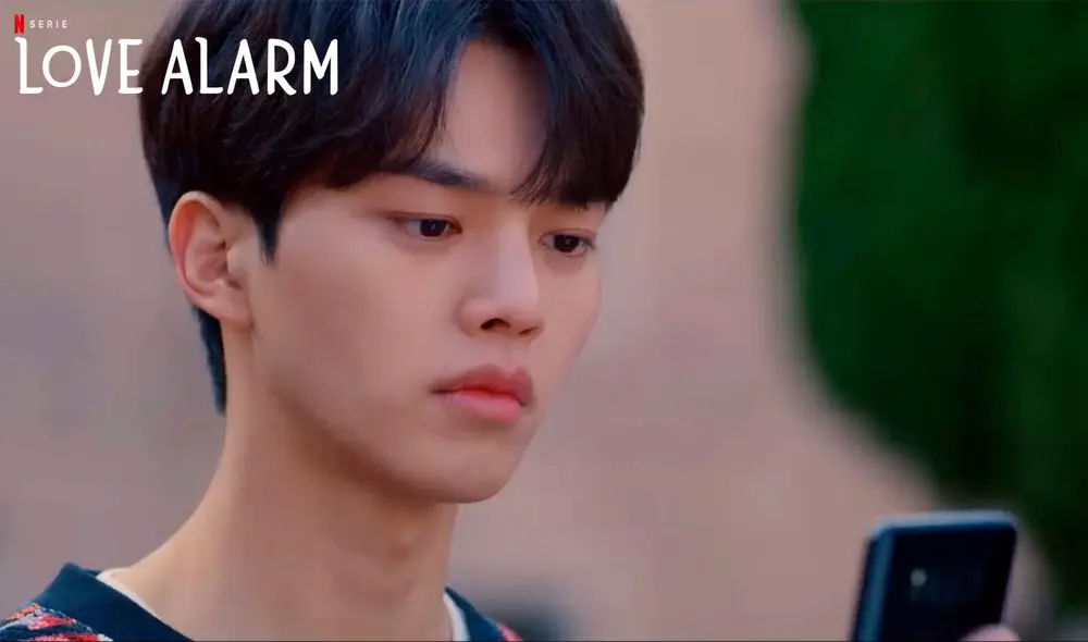 Captura del episodio 9 de Love alarm. Foto: composición LR / Netflix Captura del episodio 9 de Love alarm. Foto: composición LR / Netflix