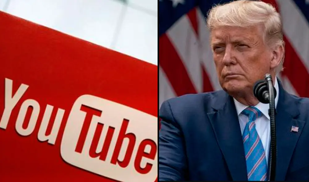 El canal verificado de YouTube de Donald J. Trump tiene unos 2,78 millones de suscriptores. Foto: composición LR - EFE