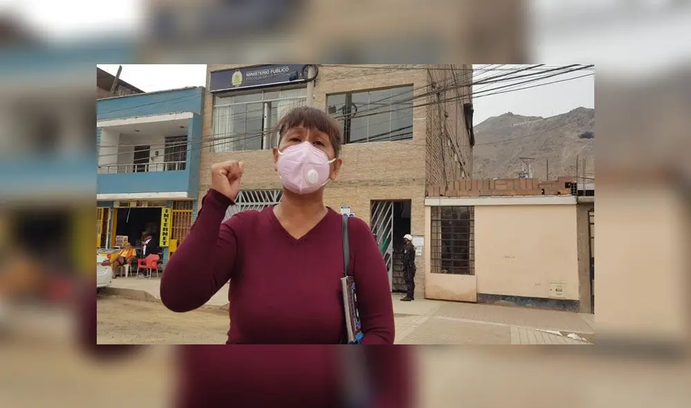 Madre solicitó garantías para su vida y la de su hija. Foto: César Zorrilla / URPI - GLR Madre solicitó garantías para su vida y la de su hija. Foto: César Zorrilla / URPI - GLR