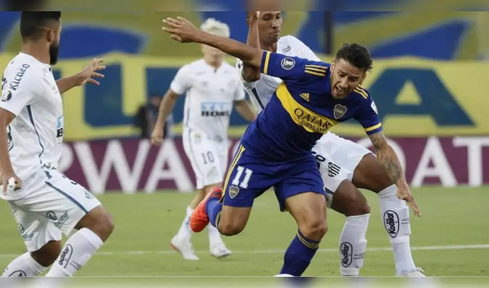 Santos vs Boca Juniors juega a las 5:15 p. m. (hora peruana) y 7:!5 p. m. (hora local). Foto: EFE