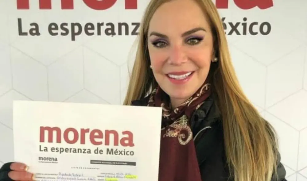 En sus redes sociales, la actriz comunicó su inscripción como precandidata. Foto: Gabriela Goldsmith / Twitter