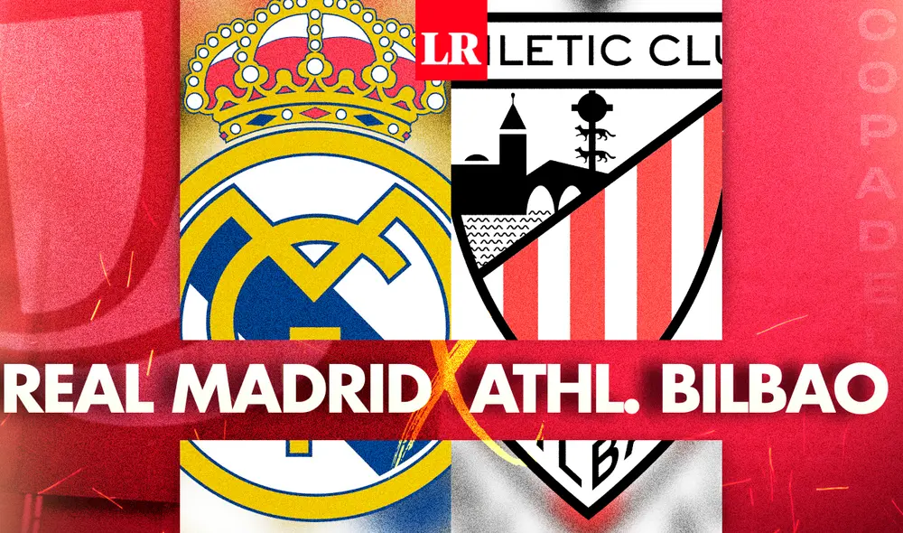 Real Madrid y Athletic de Bilbao se verán las caras en la segunda llave de la Supercopa de España. Foto: composición de Fabrizio Oviedo / La República