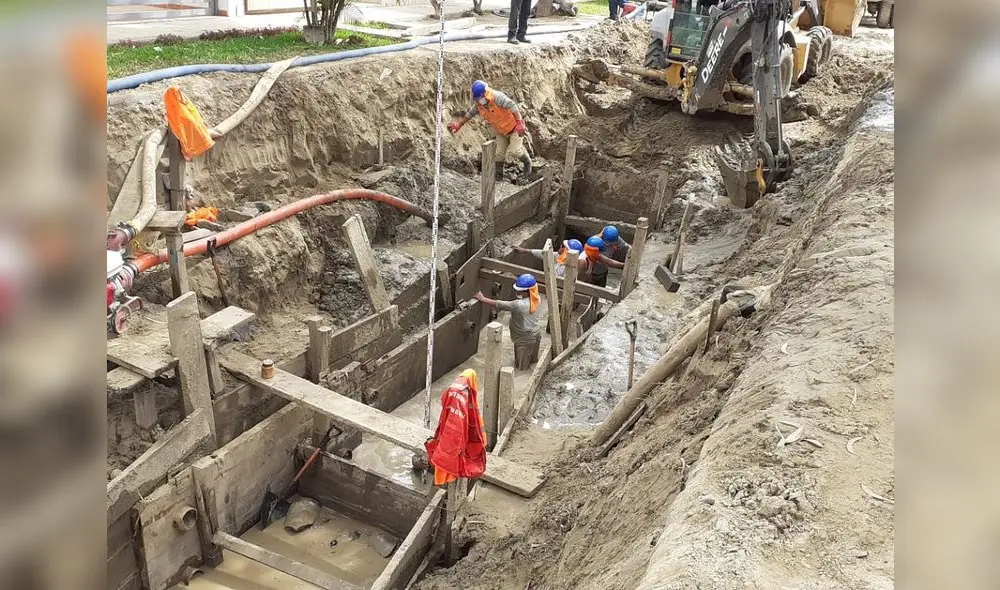 Inician obra de alcantarillado en Sechura. Foto: La República