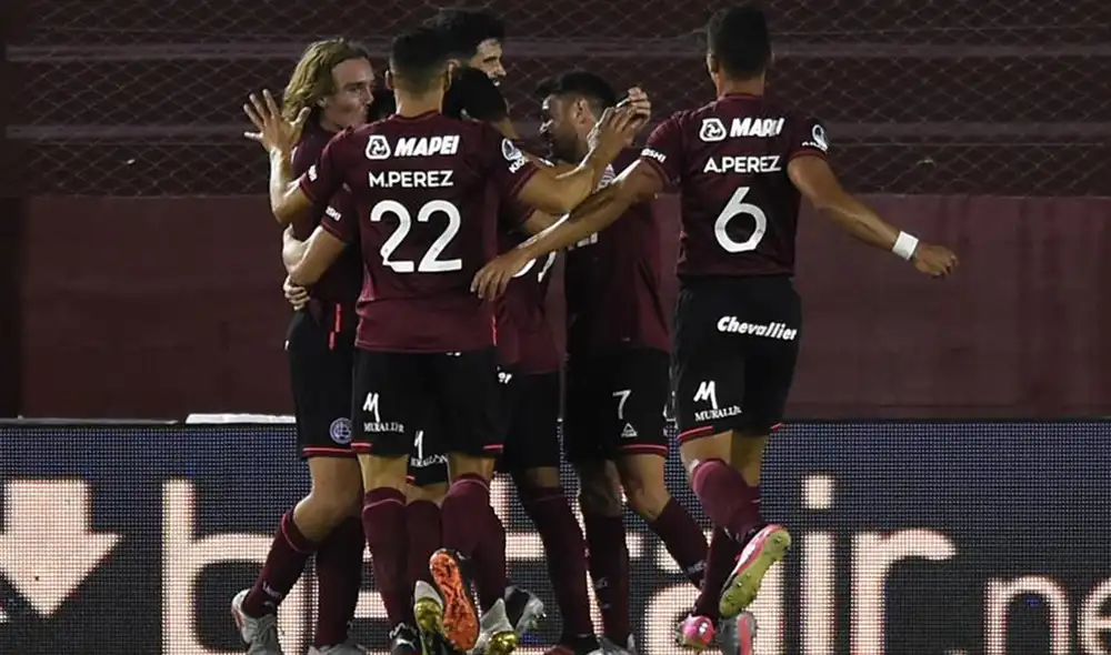 Lanús ya ganó una vez la Copa Sudamericana. Foto: EFE