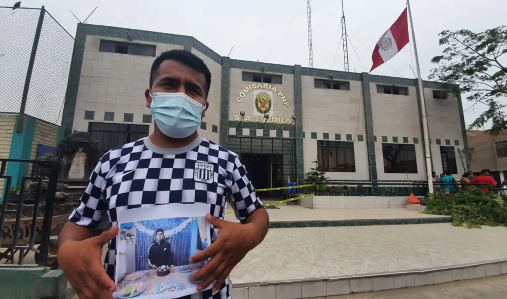 Hermano mayor de agraviado pide a las autoridades actuar con prontitud. Foto: Vanessa Trebejo / URPI - GLR