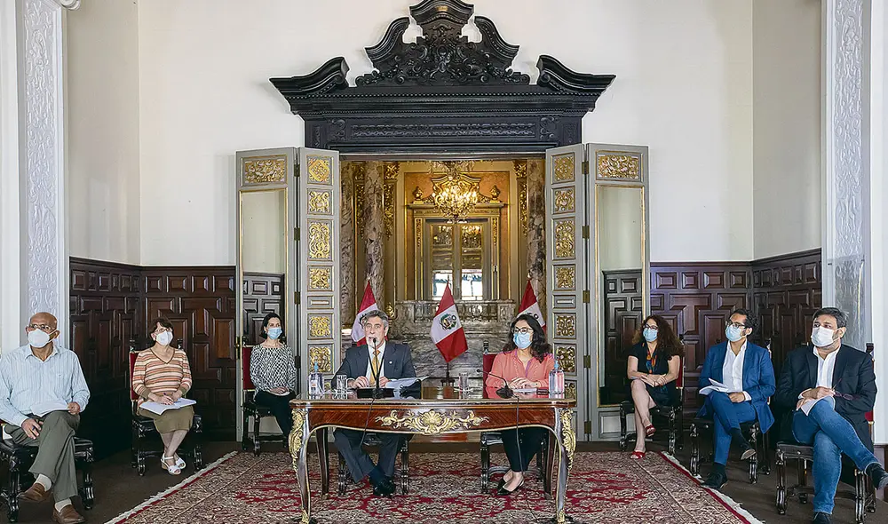 Un mensaje poco claro. El presidente y sus ministros no comunicaron bien las nuevas medidas. Foto: difusión Un mensaje poco claro. El presidente y sus ministros no comunicaron bien las nuevas medidas. Foto: difusión