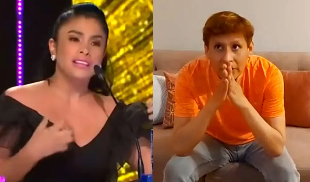 Maricarmen Marín destaca el talento de Hugo Apaza, imitador de Ricardo Montaner, tras su renuncia al programa Yo soy, grandes batallas. Foto: captura Latina