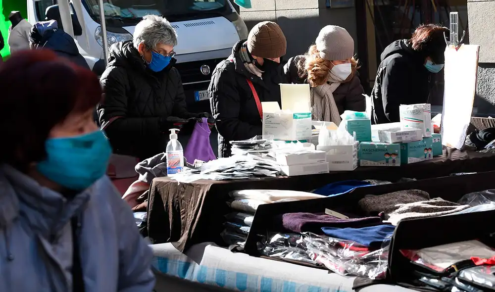 Italia es la segunda nación europea con más fallecidos por COVID-19. Foto: EFE Italia es la segunda nación europea con más fallecidos por COVID-19. Foto: EFE