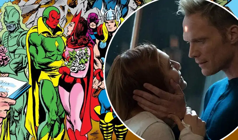 Scarlet Witch y Vision están de regreso con WandaVision, nueva serie de Disney +. Foto: Marvel Cómics/Marvel Studios