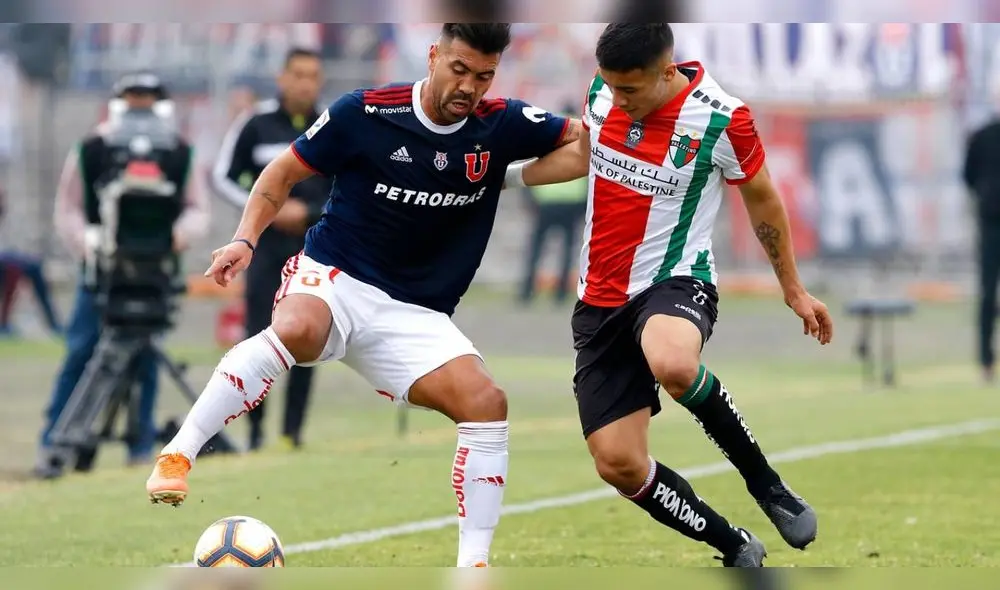 U. de Chile vs Palestino juegan a las 5.15 p. m. (hora peruana). Foto: AFP U. de Chile vs Palestino juegan a las 5.15 p. m. (hora peruana). Foto: AFP