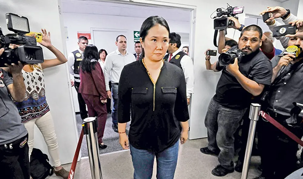 Fujimori postula a la presidencia de la República con Fuerza Popular. Foto: La República