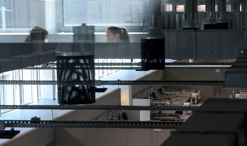 Madrid es una de las zonas de España con mayor ocupación en las uci por coronavirus. Foto: AFP Madrid es una de las zonas de España con mayor ocupación en las uci por coronavirus. Foto: AFP