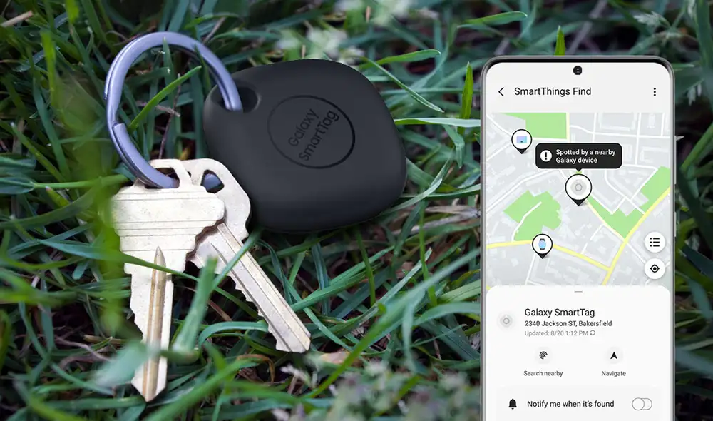 El rastreador también se podrá utilizar como control de dispositivos IoT. Foto: Samsung