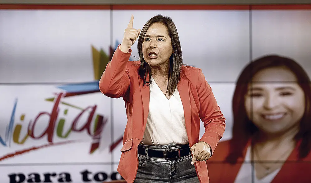 Liquidados. En diciembre, la candidata Nidia Vílchez dijo que evaluaría declinar su postulación si el JNE no les daba la razón. Foto: Antonio Melgarejo/La República